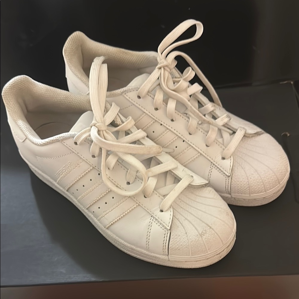 Adidas All-White Classic Sneakers